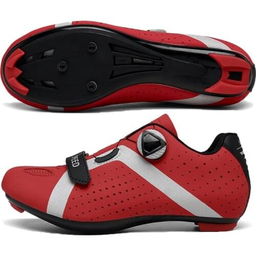 2021 Cycling MTB Shoes Men Sports Route Cleat Road Bike Speed Flat Sneakers Racing Women Bicycle Mountain Spd Biking Footwear