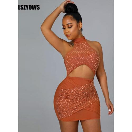 LSZYOWS Fashion Tight Dresses