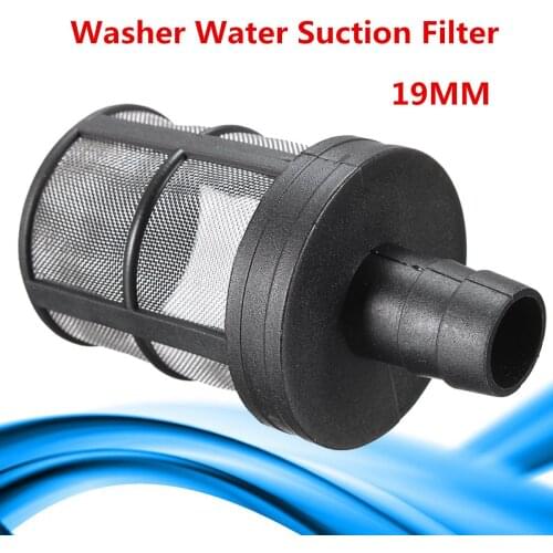 High Pressure Washer Plastic Water Suction Filter Dust Strainer 19mm Connector Water Pump