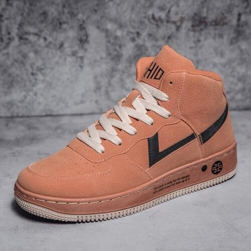 Men Sneakers Breathable Light Suede Leather Classical Running Shoes Walking Shoes Comfort Outdoor Flats Jogging Sport Shoes