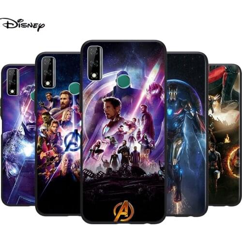 Soft Cover Iron Man Marvel Avengers For Huawei Y9S Y6S Y8S Y9A Y7A Y8P Y7P Y5P Y6P Y7 Y6 Y5 Pro Prime 2020 2019 Phone Case