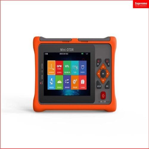 Pro MINI OTDR 1310/1550nm 26/24dB Fiber Optic Reflectometer Touch Screen VFL OLS OPM Event Map Ethernet Cable Tester Equipment