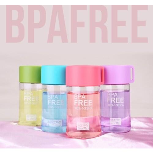 Portable Water Bottle Bpa Free Plastic Juice Water Cup Kids Adults Sport Camping Travel Water Bottles 150 ML Botellas Para Agua