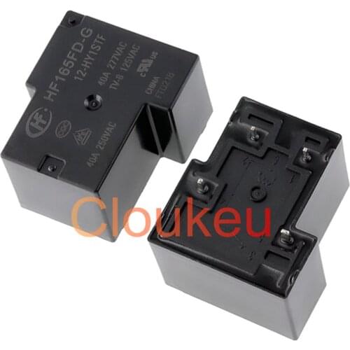 Relay HF165FD-G-12 24-HY1STF 12V 24V 40A 4pin
