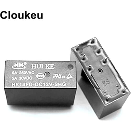 HK14FD-DC12V-SHG 5A Relay DIP8
