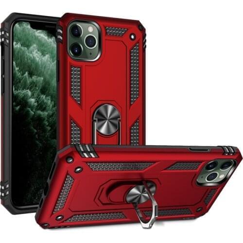 10pcs/lot,Armor case Metal Ring Holder Kickstand Shockproof Cover for iPhone 11 Pro max 6 6S 7 8 PLUS SE 2020 X XS MAX XR