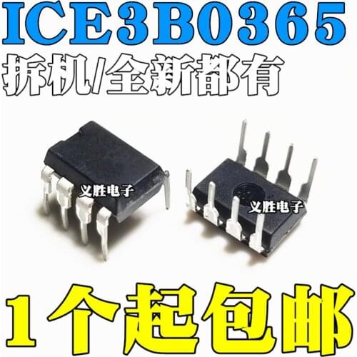 10 pçs/lote/ICE3B0365J 3B0365J ICE3B0365 DIP8