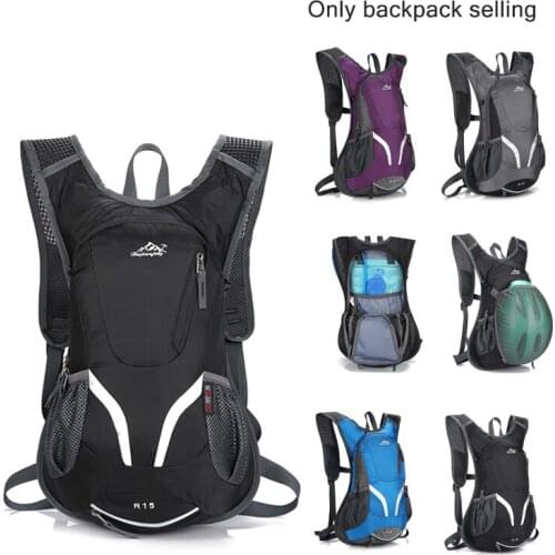 15L Bicycle Bag Cycling Backpack Breathable Bike Water Bag Outdoor Sport Climbing Hiking Cycling Hydration Backpack