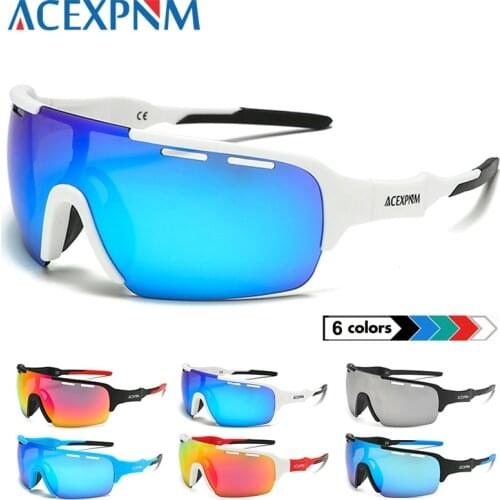ACEXPNM 2019 Men Polarized Cycling Glasses Mountain Bike Cycling Goggles Outdoor Sports Cycling Sunglasses TR90 UV400 Eyewear