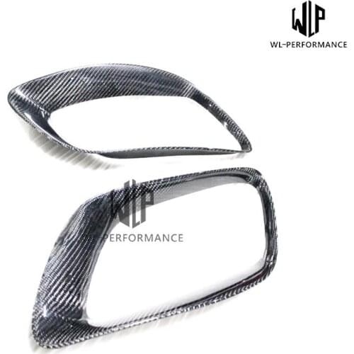 Free shipping E71 Carbon Fiber Exhaust Tail Hood Car Styling For BMW X6 E71 Car Body Kit 2008-2014