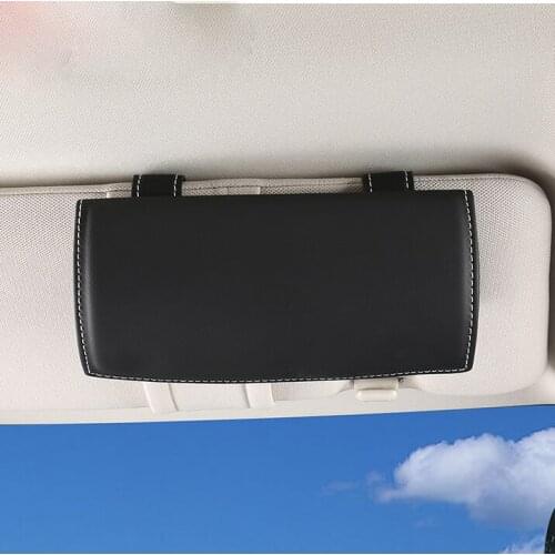 For Toyota RAV4 2020 Special Car Glasses Case Sun Visor Glasses Clip Car Accessories 1PC