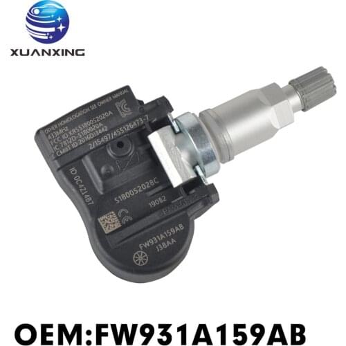 FW931A159AB Tire Pressure Sensor Monitoring System TPMS 433Mhz For Land Rover Jaguar Peugeot Citroen Mazda