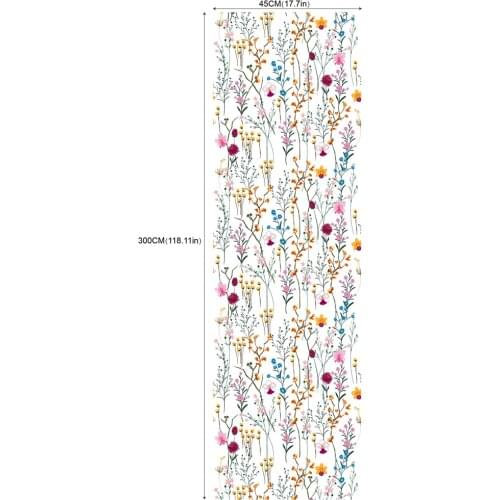 2020 Hot Sell Flower Vine Self-Adhesive Wallpapers with Waterproof Wearproof Design for Room Decoration and Renovation