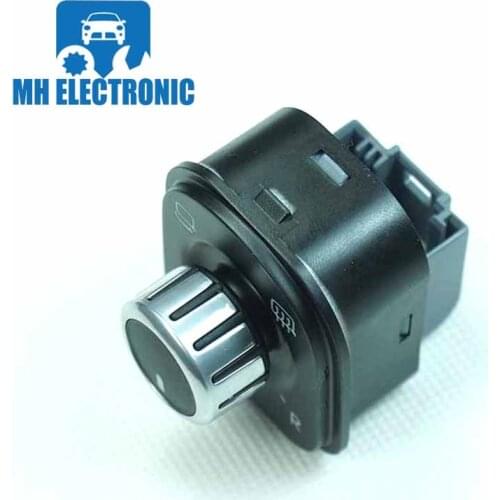 MH Electronic Power Side Mirror Control Adjust Knob Switch 5ND 959 565 A for Volkswagen VW Jetta Golf 5 6 Tiguan Caddy Passat