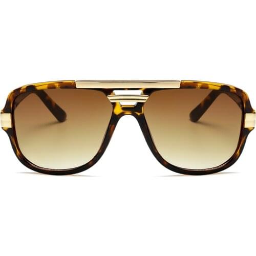 Brand Design New Sunglasses Fashion Men Square Luxury Sun Glasses Vintage UV400 Sunglass Shades Eyewear Gafas De Sol Hombre