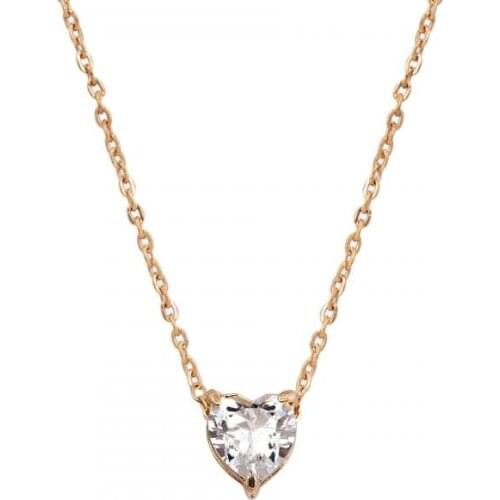 Punk Girl Necklace 2020 Fashion New Wild Popular Personality Crystal Peach Heart Love Necklace Womens Lover Gift Serpiente