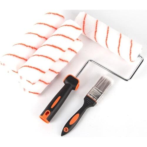 Professional Wall Paint Roller Brush Set Replacable Home Renovation Tool Kit Home wall paint brush PAK55