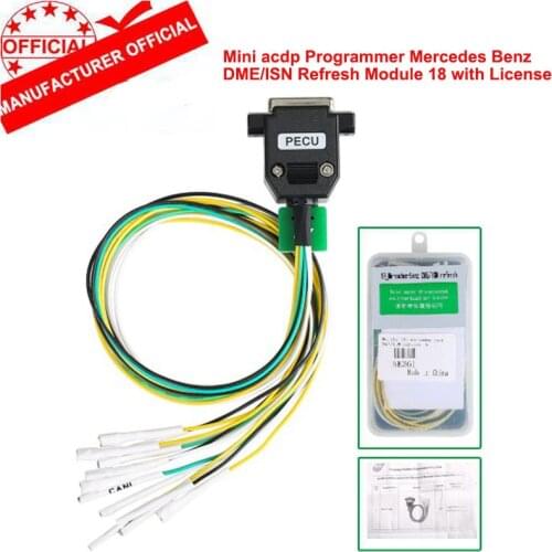 Yanhua Mini ACDP Programmer Module18 for Mercedes Benz DME/ISN Refresh with License