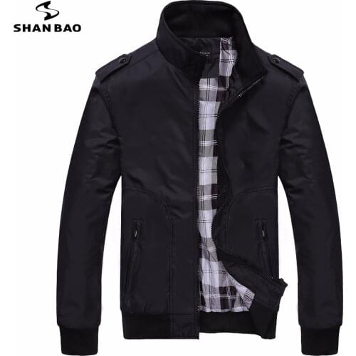 Мужские демисезонные куртки SHAN BAO China At AliExpress