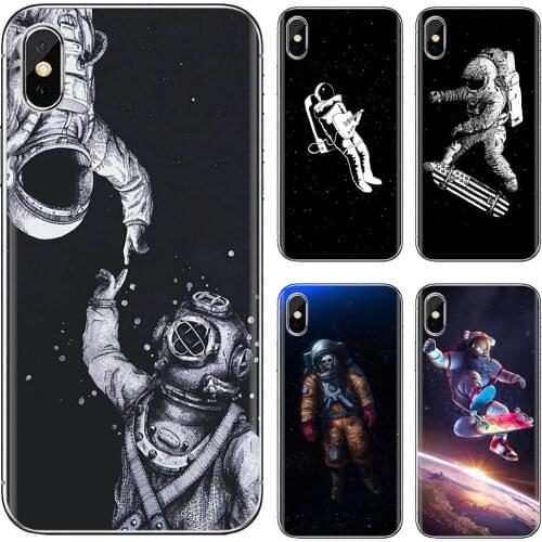 Astronaut In Artistic Space 2 For Samsung Galaxy A10 A30 A40 A50 A60 A70 a12 a31 a41 a51 a71 a20e a21s M30 Silicone Phone Case