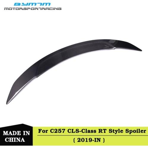 For RT Style Carbon fiber Spoiler For BENZ C257 CLS Class