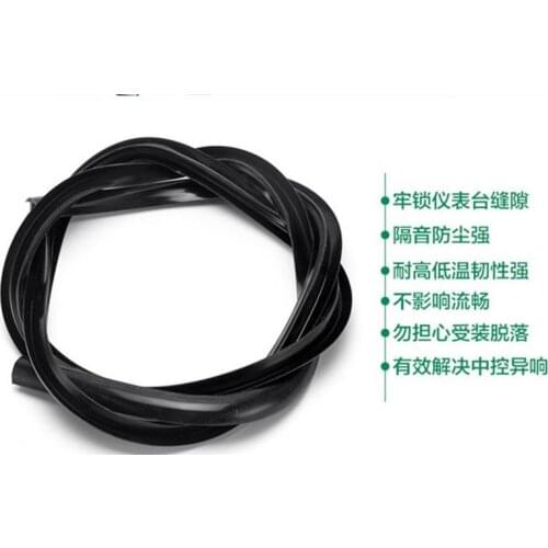 Car styling 1pcs For Mitsubishi Outlander 2013-2019 Instrument console Front block glass Gap gel Sealing strip Noise insulation