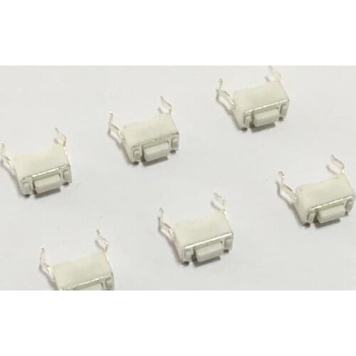 10Pcs DIP-2Pin Tact Switch 3x6x4.3 mm connectors Push button 3*6*4.3mm Tactile Switches