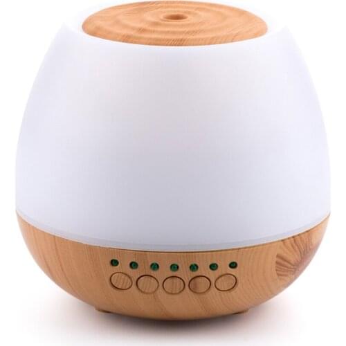 USB LED Essential Oil Aroma Diffuser Ultrasonic Humidifier Fogger Bluetooth Speaker with Colorful LED Night Light for Car
