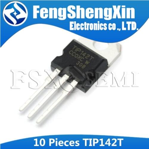10pcs/lot TIP142T TO-220 TIP142T TO220 TIP142 POWER TRANSISTORS