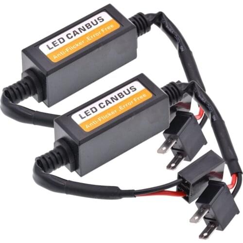 Car LED Headlight Canbus Error Free LED Decoder H7 Plug & Play Computer Warning Canceller & Anti Flicker