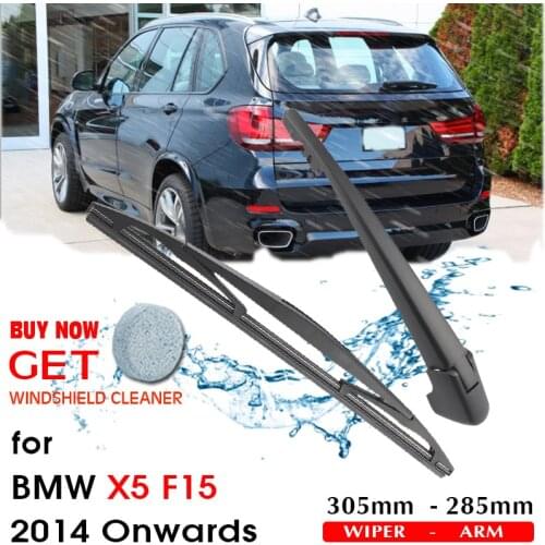 Car Wiper Blade Rear Back Window Windscreen Windshield Wipers Auto Accessories For BMW X5 F15 Hatchback 305mm 2014 Onwards