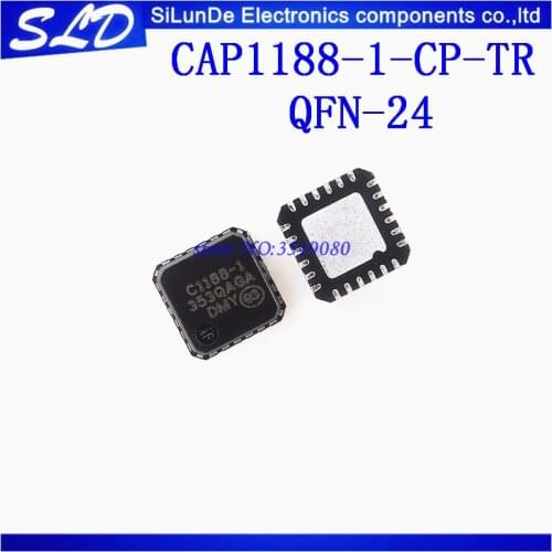 Free Shipping 5pcs/lot CAP1188-1-CP-TR CAP1188-1-CP CAP1188-1 C1188-1 QFN-24 new and Original in stock