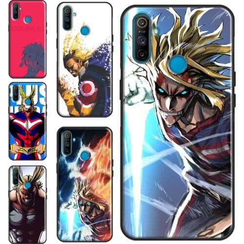 All Might My Hero Academia Case For OPPO Realme GT Neo Q3 6 7 8 Pro C3 C11 C15 C21 OnePlus 9 Pro 8 Pro 9R 7T 8T Cover