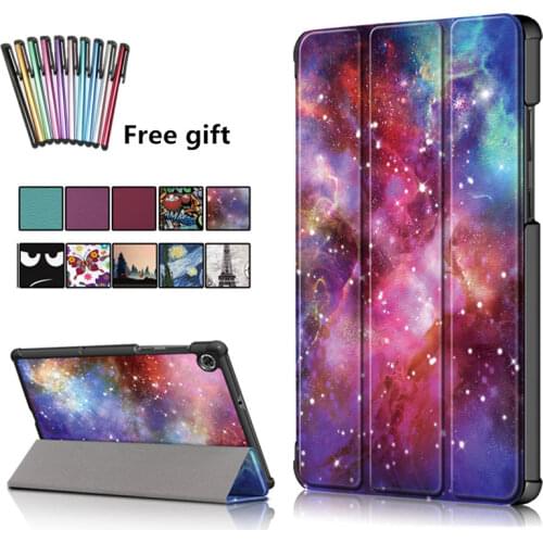 Tablet Case for Lenovo Tab M10 FHD Plus TB-X606F TB-X606X 10.3'' Smart Cover Leather Folio Case for Lenovo M10 FHD Plus Funda