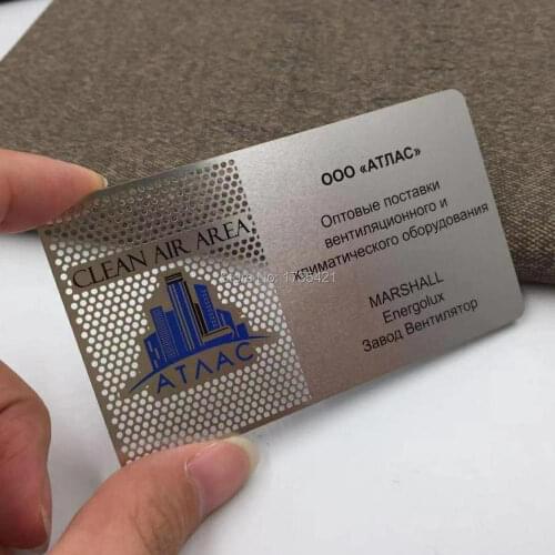 Cheap 304 Stainless Steel Metal Card Metal Business Card