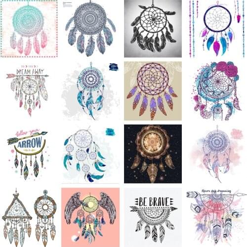 Indian Mystery Gypsy Ethnic Bohemia Dream Catcher Decorative Painting Poster Wall Art Bedroom Living Room Home Decoration
