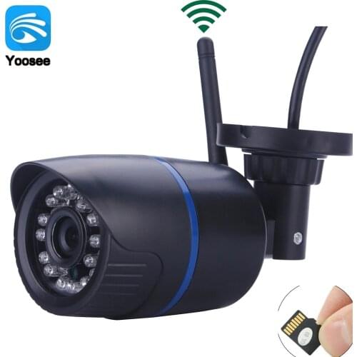 Hamrolte Wifi Camera Yoosee ONVIF IP Camera 2MP/1.3MP/1MP Wired Wireless Night Vision Waterproof Outdoor Camera Remote Access