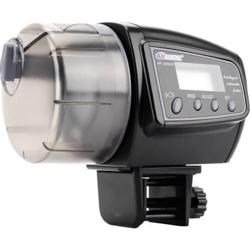 Fish Feeder Aquarium Intelligent Timing Automatic Fish Feeder Aquarium Feeding Device Intelligent Volumes Control Feeder