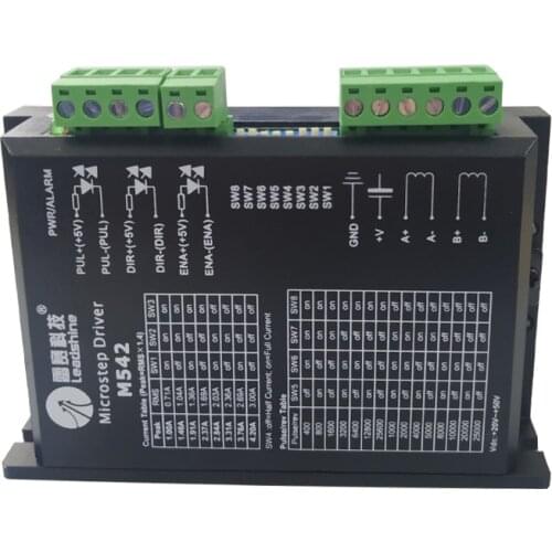 LETOP 1PCS Printer M542 Stepper Motor 2 Phase 24-50V Microstep Driver