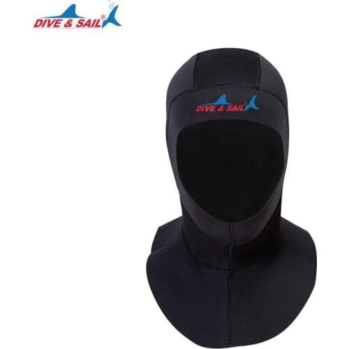 3mm Neoprene Unisex Diving Swimming Mask Anti Jellyfish Thermal Quick Dry Smooth Easily Wear Sun Protection Head Guard Facepiece