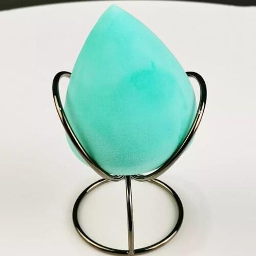 Metal Makeup Sponge Holder Brand Beauty Makeup Puff Rack Powder Puff Blender Storage Rack Sponge Drying Stand Holder