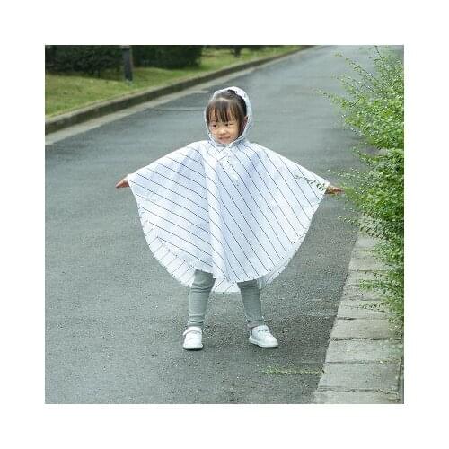 BF040 Fashion thickening twill baby poncho Waterproof Kids Rain Coat For children Raincoat Rainwear Kids boy girl Raincoat