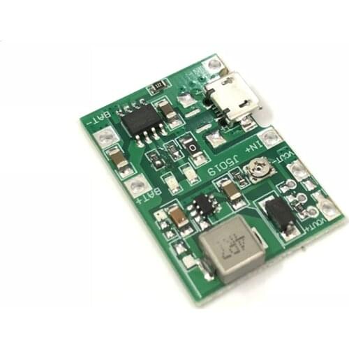 NEW Lithium Li-ion 18650 3.7V 4.2V Battery Charger Board DC-DC Step Up Boost Module TP4056 DIY Kit Parts