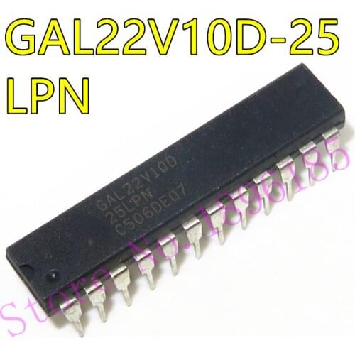 New arrival GAL22V10D-25LP GAL22V10D-25LPN DIP-24 Original