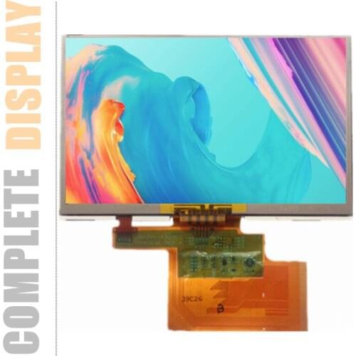 Skylarpu 4.3 inch LMS430HF29 LMS430HF29 REV0.5 GPS LCD display screen with touch screen digitizer panel Free shipping