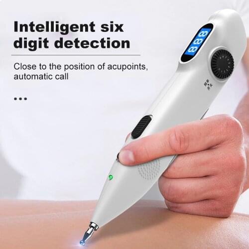 Physiotherapy portable meridian energy laser therapy electronic acupuncture pen point detector for home salon use