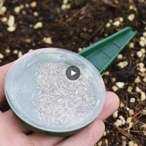 Seed Sower Plant 5 File Adjustable Seeding Dispenser Tools Planter Hand Held Flower Grass Plant Seeder Garden Multifunction Acce