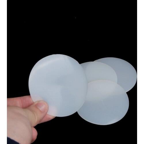 Diameter 30mm/40mm/50mm/60mm/70mm/80mm/90mm High Quality milky white Silicone Rubber Sheet For heat Resist Cushion