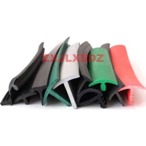 T type sun room sealing strip cable trench rubber strip electric box electric cabinet gap filling strip