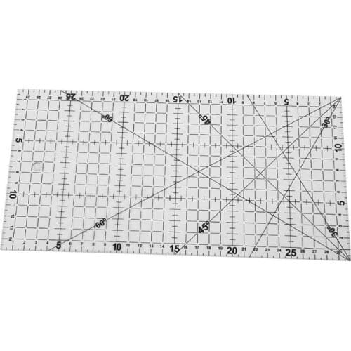 30 X 15cm Big Size Thick Triangle Cloth Patchwork Sewing DIY Tool Ruler